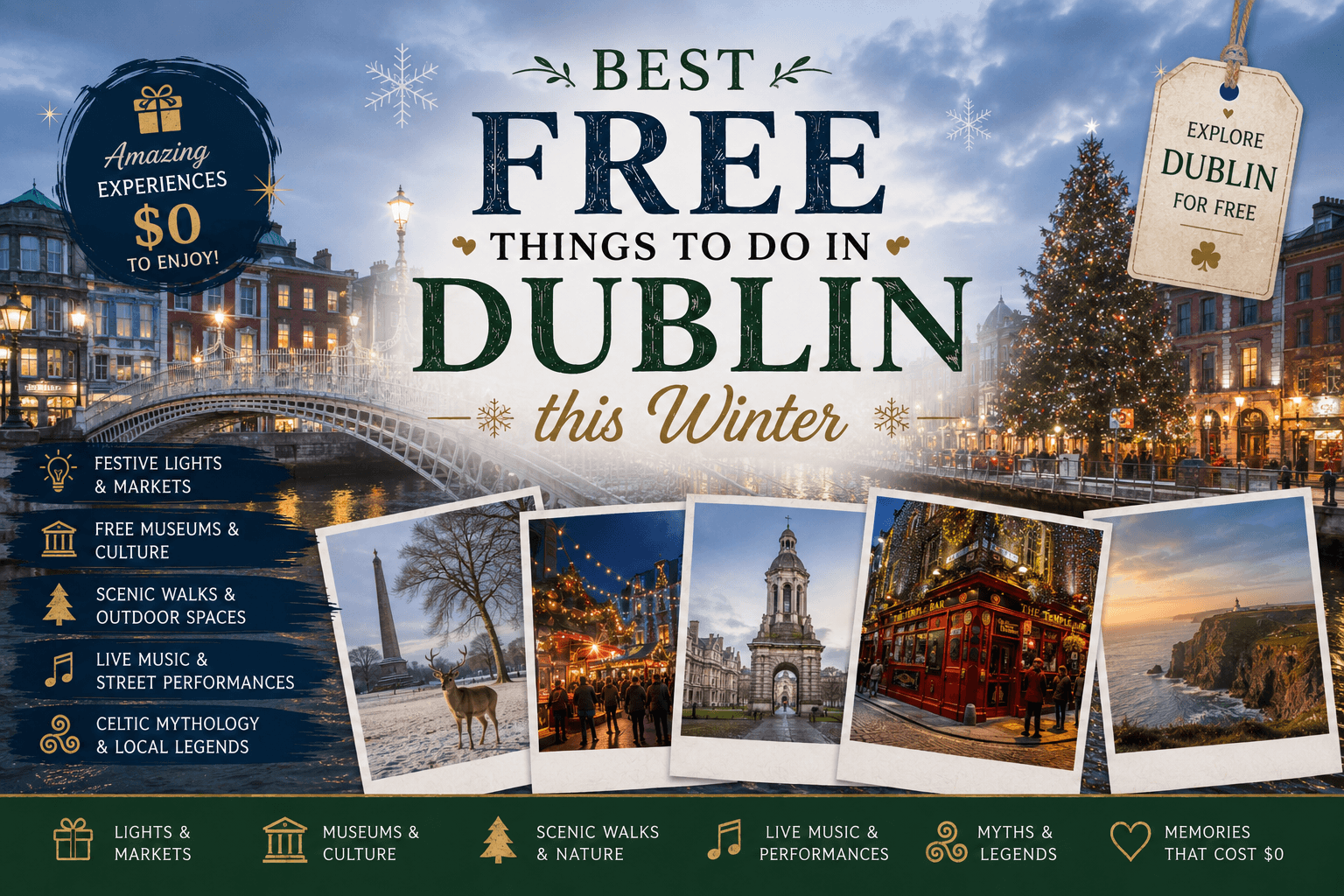 Best Free things to Do in Dublin this winter feature image