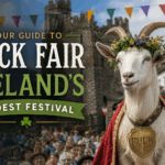 Puck Fair Ireland Guide feature image with King Puck Goat