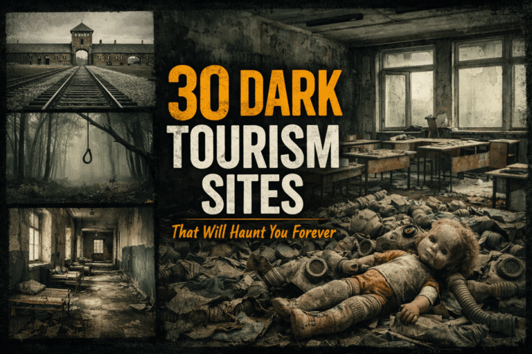 30 Most Chilling Dark Tourism Sites That Will Haunt You...