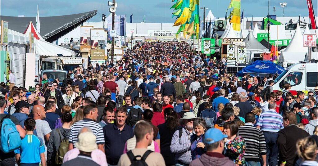 National Ploughing Championships crowds
