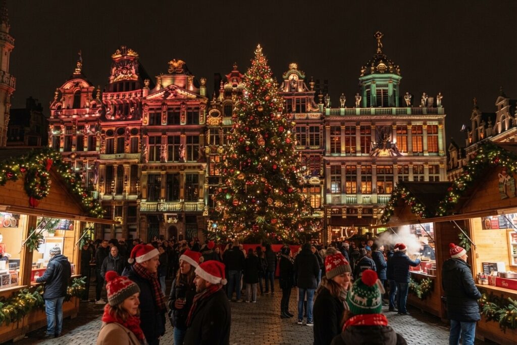 Christmas Markets in Brussels Belgium 