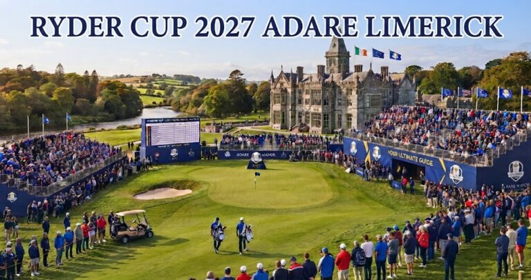Ryder Cup 2027 in Adare Limerick